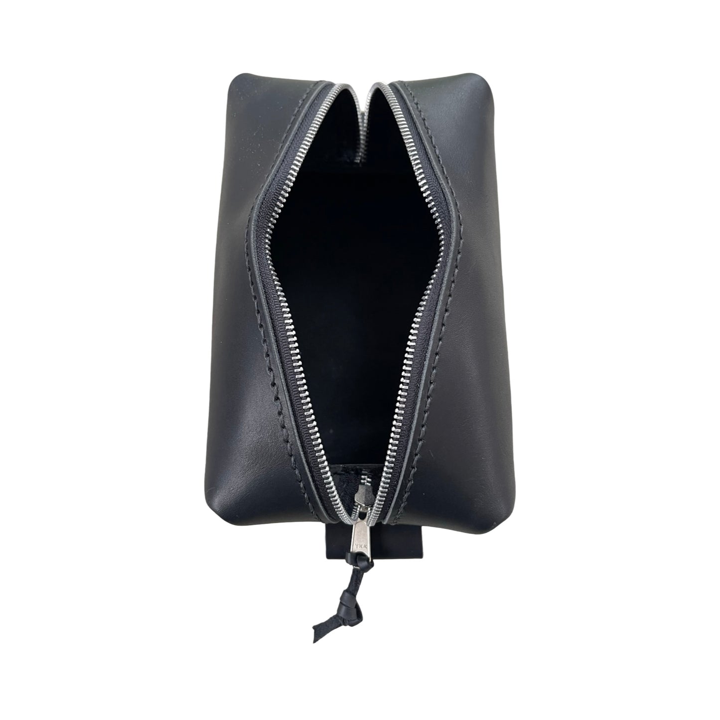 Leather Dopp/Shave Kit - Black
