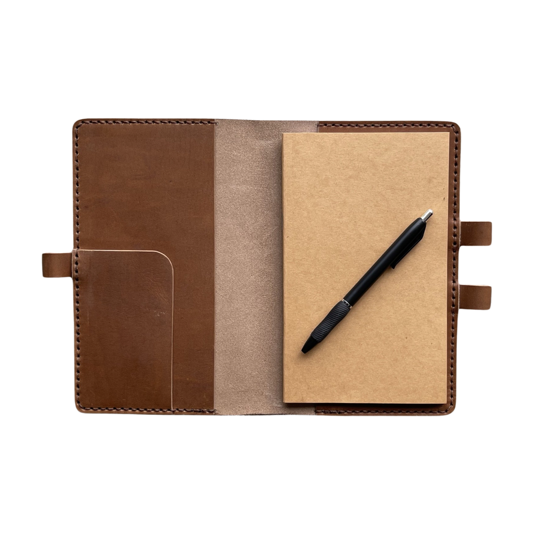 Pen Loop Notebook - English Tan